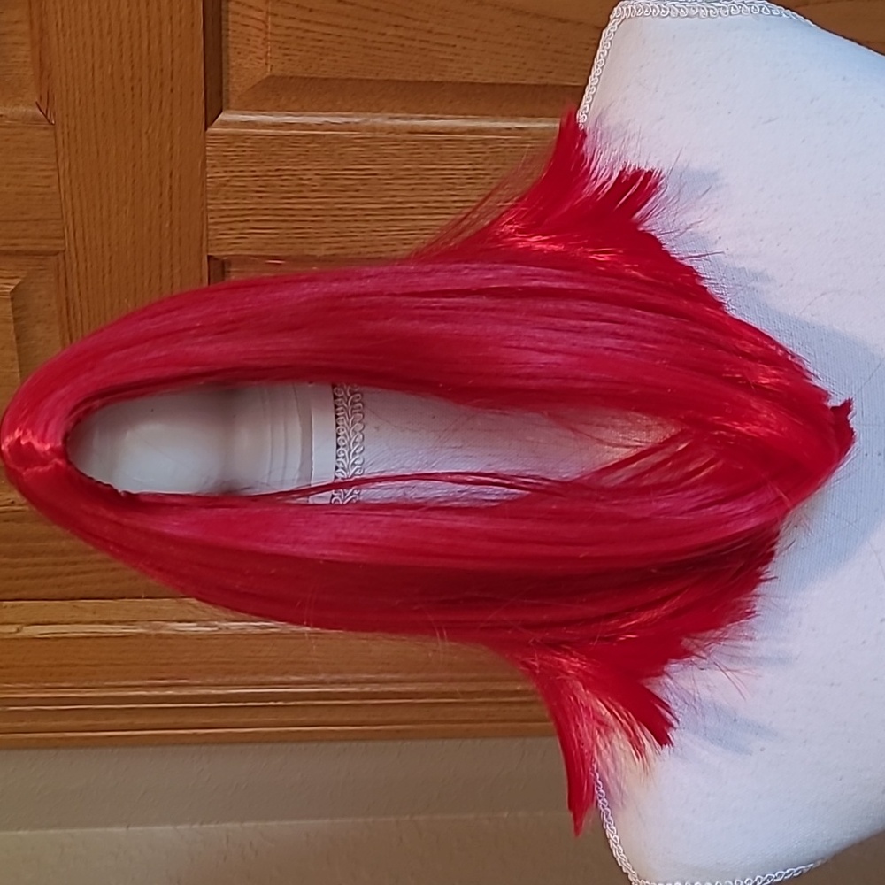 Terashar Red 12" Bob Wig NEW